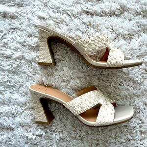 A New Day pearl heels - brand new never worn